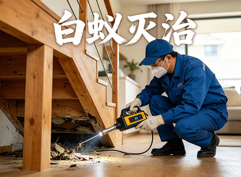 安吉白蚁灭治服务｜专业消杀，筑牢建筑安全防线